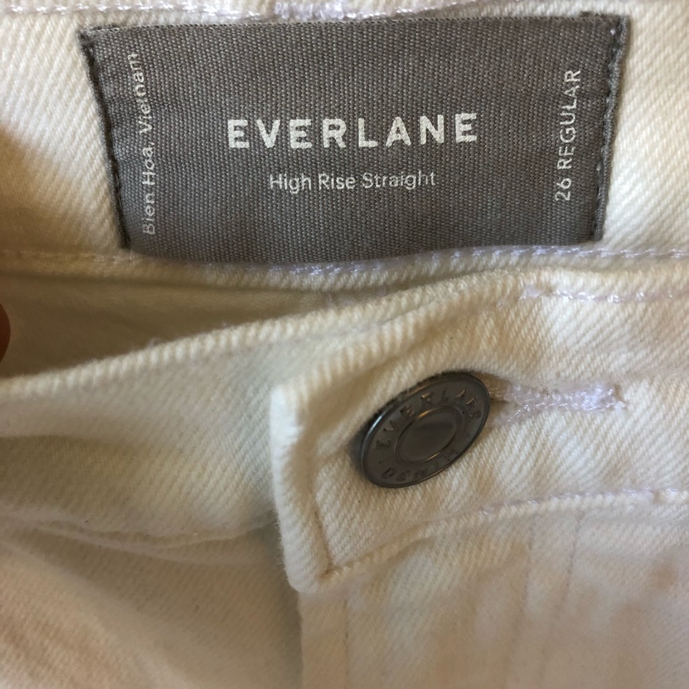 Everlane Highrise Straight Jean - Picture 3 of 8